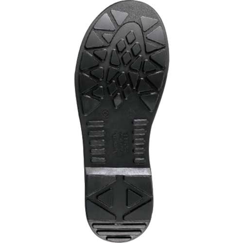 シモン 2層ウレタン底安全半長靴 25.0cm ブラック AW44BK-25.0の通販