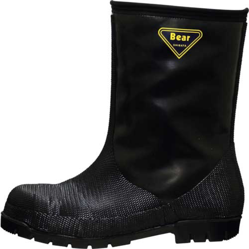 SHIBATA 冷蔵庫用長靴-40℃ NR041 23.0 ブラック NR041-23.0