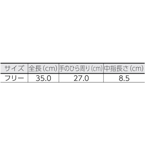 TRUSCO クリーンルーム用耐熱手袋35CM TMZ-782Fの通販｜現場市場