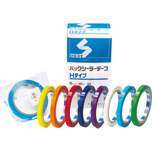 積水 バッグシーラーテープHタイプ 黄 9×50 P802Y01