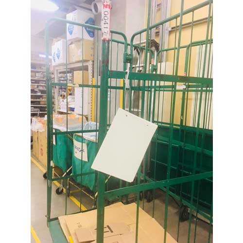 TRUSCO はがき・チラシ用フック ロックタイプ 全長273mm 内径12mm 100本入 SFLHL-100