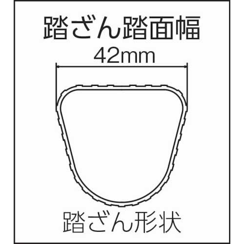 ピカ 1連はしごスーパーコスモス1CSM型 3m 1CSM-30の通販｜現場市場