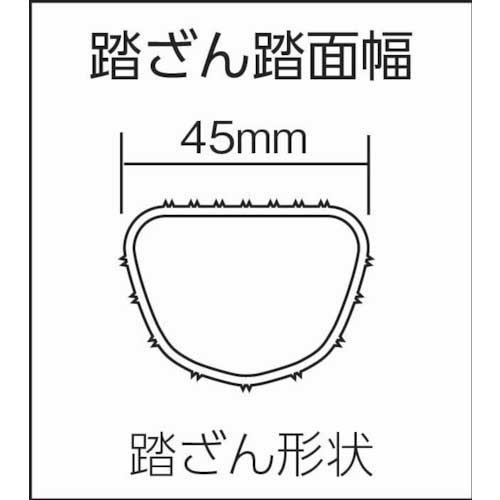 ピカ 2連はしごアルフ2ALF型 10.7m 2ALF-107の通販｜現場市場