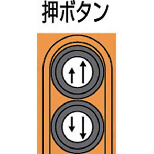 象印 単相100V小型電気チェーンブロック(2速型)100KG・3M (αSB-01 3m