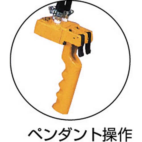 ENDO(遠藤工業) エアーホイスト EHW-120R 120kg 1.9M 0.6MPa EHW-120R-