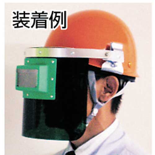 理研(リケン) 自動遮光溶接面 防災面型(ヘルメット取付タイプ) GM-HS2-