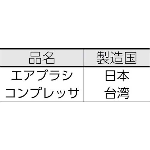 アネスト岩田 エアーブラシキット エアブラシ(HP-CR)、コンプレッサー