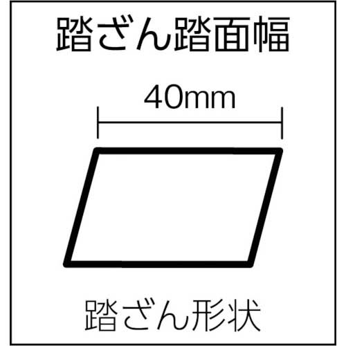 廃番】アルインコ 専用脚立 1.7m 最大使用質量100kg MS180FXの通販