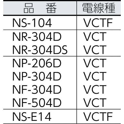 日動 電工ドラム 標準型100Vドラム 20m アースなし NP-206Dの通販