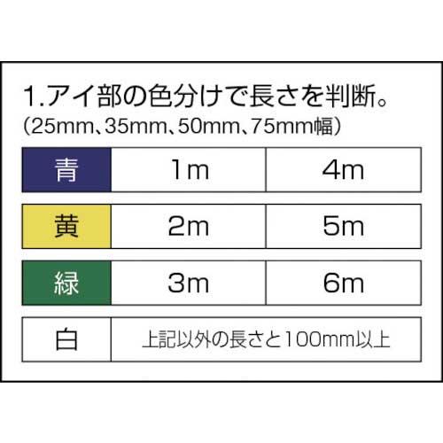 田村 ベルトスリング Pタイプ 3E 25×1.5 PE0250150の通販｜現場市場