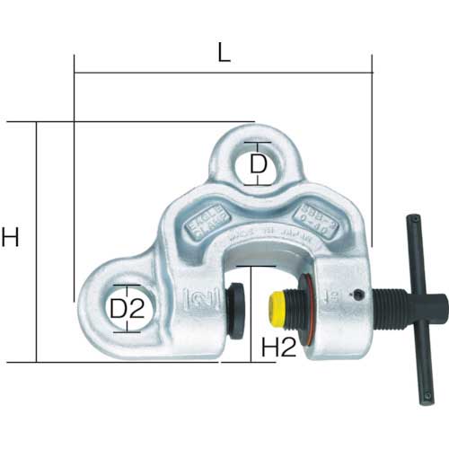 イーグル ねじ式全方向クランプ SBB-3t(5-35) SBB-3-5-35の通販｜現場市場