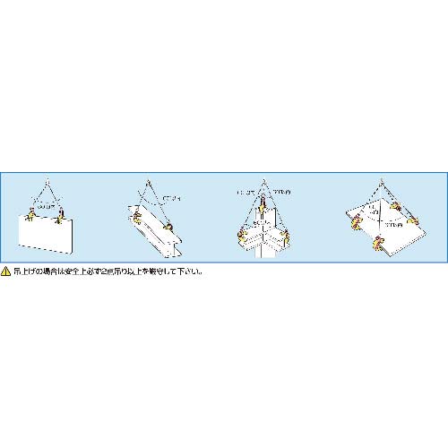 スーパー スクリューカムクランプ(万能型)容量：1.0ton クランプ範囲