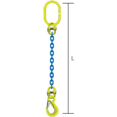 マーテック 1本吊りチェンスリングセット L＝1.5m TA1-EKN-6