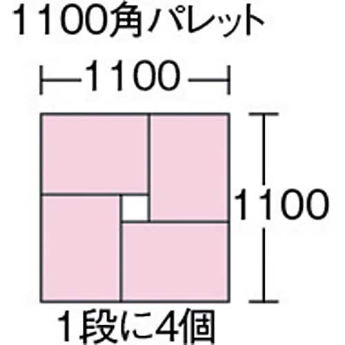 天昇 導電性コンテナ 674014 テンバコED-36 ED-36の通販｜現場市場