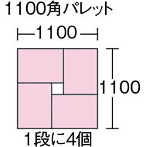 天昇 導電性コンテナ 674008 テンバコED-54 ED-54の通販｜現場市場