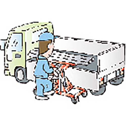 TRUSCO ハンドリフター サイドハンドル型 1000kg 600X1200 HLFA-E1000LLS