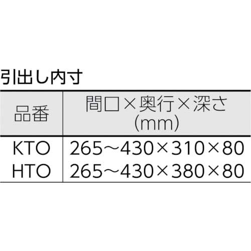 アズマ 片面引出し付作業台スノコ板付 １５００×６００×８００ HTO