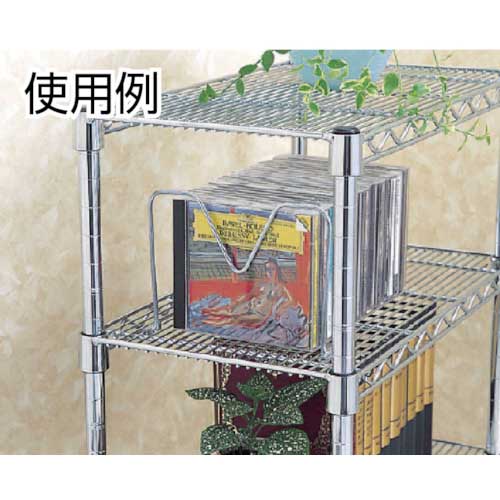 アイリスオーヤマ 546890 メタルラックミニ用サイドバー 400×28×33 MTO-40S