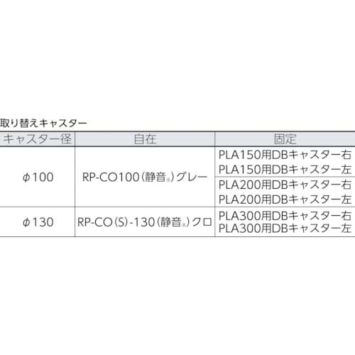 カナツー 静音 プラ 150 ドラムブレーキ付 折畳式 PLA150-DX-DBの通販