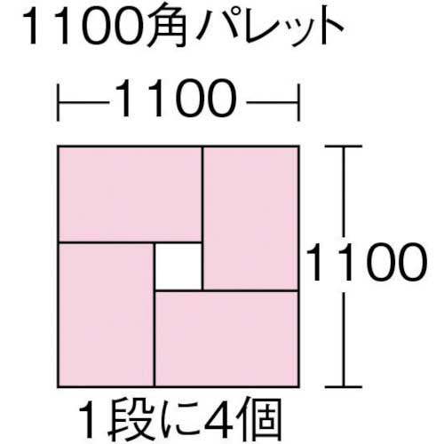 サンコー スタッキングコンテナー 102903 サンテナーB＃18-4ライト