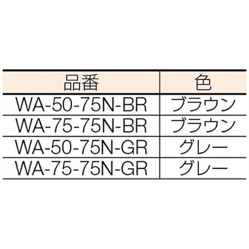 ワコー コンテナ台車 アルミアングルドーリー(エアーキャスター仕様