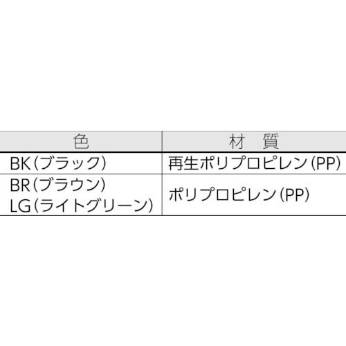 NPC プラスチックパレットZD-1111E 片面ニ方差し ライトグリーン ZD