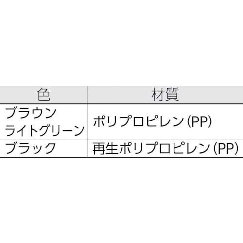 NPC プラスチックパレットZR-110120E 両面二方差し ライトグリーン ZR