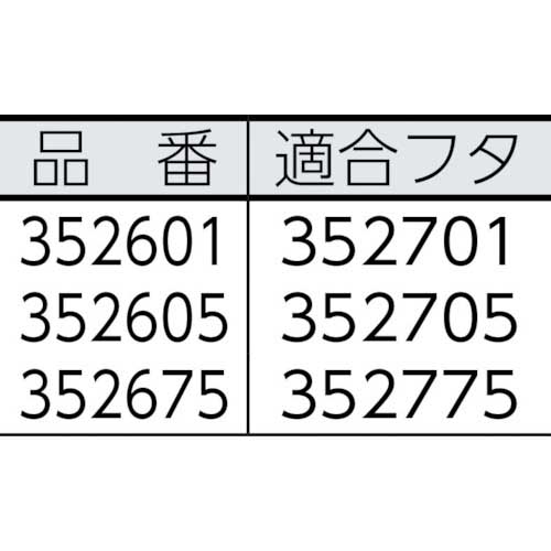 エレクター スクエアブルートコンテナ 106.0L グレイ 352675の通販