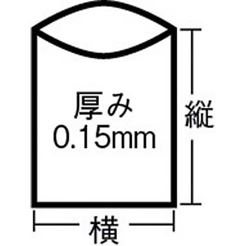 Shimazu アスベスト回収袋 透明小(V) (1Pk(袋)＝100枚入) B-3の通販