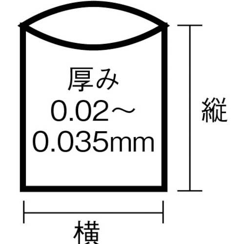 ワタナベ 透明ゴミ袋(再生原料タイプ)70L (10枚入) U-70の通販｜現場市場