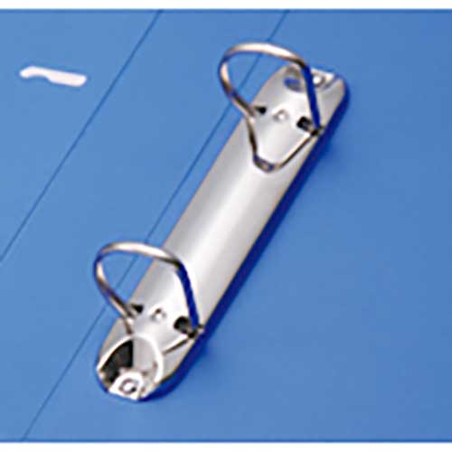 【廃番】キングジム シンプリーズ Dリングファイル 青 653SP-B