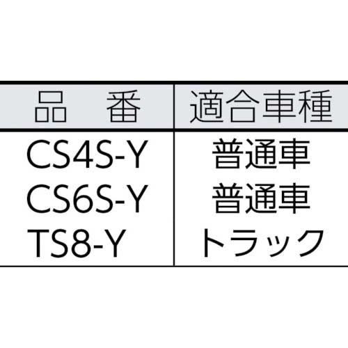 CHECKERS パーキングストップ 1829MM CS6S-Yの通販｜現場市場