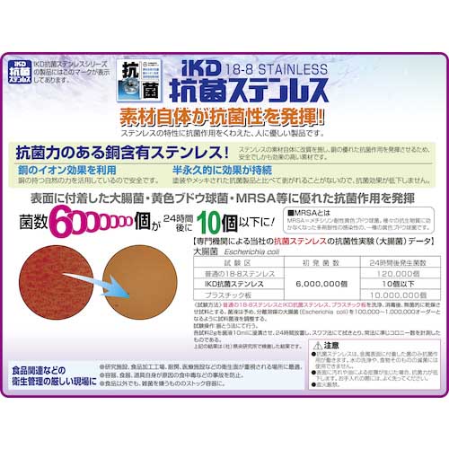 IKD 抗菌給食バット手付24吋 K02700000310の通販｜現場市場