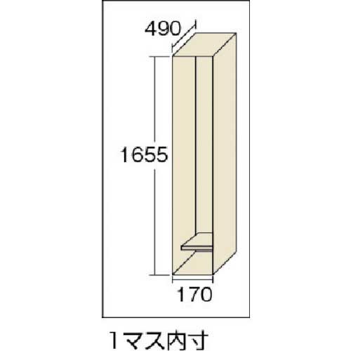 東洋 スタンドロッカー(4連2号) LK4 TNGの通販｜現場市場