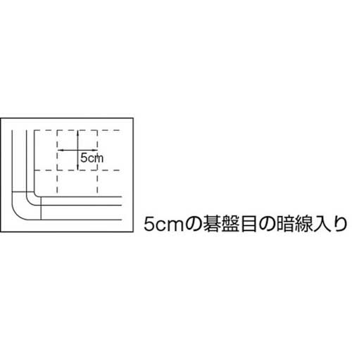 TRUSCO 片面移動ボード スチール製ホワイトボード 白暗線 900X1200 MG