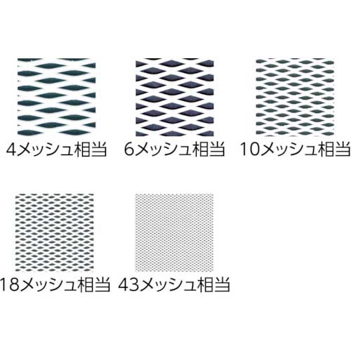 Flon/フロンケミカル フッ素樹脂(PTFE)ネット 6メッシュW300X1000L