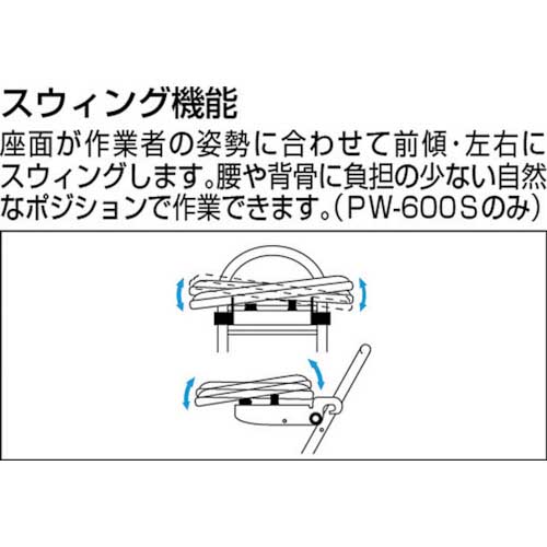 セイコー 作業用チェア 銀 PW600S-fischerverein-frutigen.ch