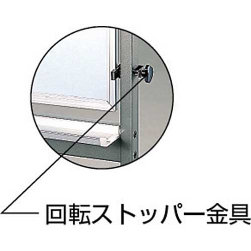 TRUSCO 回転ボード 両面仕様 白X緑 900X1200 RG-313の通販｜現場市場