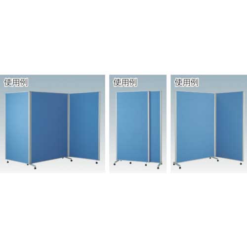 TRUSCO ローパーティション 可動連結セット2方向 H1765 TLP-JK18