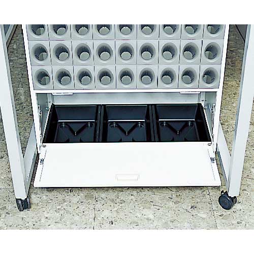 【廃番】テラモト シュート式傘立て オブリークアーバンS117-S(117本収納) UB-285-817-0