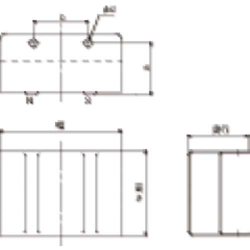 TRUSCO マグネット鉄板分離器 65X55.5XH87 1組2台入 TS-5の通販｜現場市場