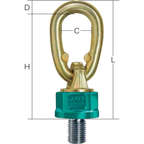 イーグル ＴＨＥＩＰＡ ＰＯＩＮＴ 基本使用荷重１．１ｔ TP1.4-M16