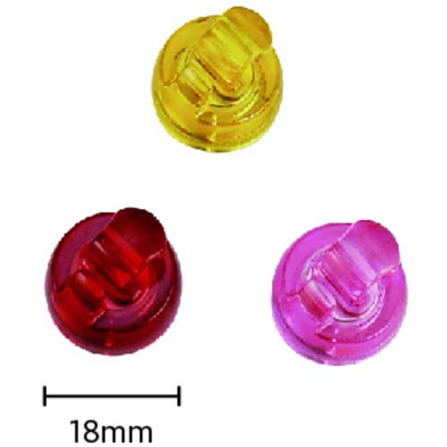 mitsuya 強力ミニマグネットフック(固定タイプ) ベビースネイル 混暖色 M30384 BS-500-ASD