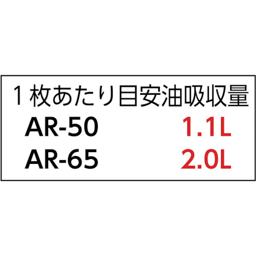 エム・エーライフ タフネルオイルブロッター シートタイプ 650x650mm