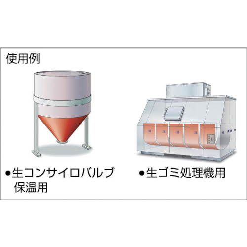 八光 シリコンラバーヒーター30W(25mmX200mm) SBH2115の通販｜現場市場