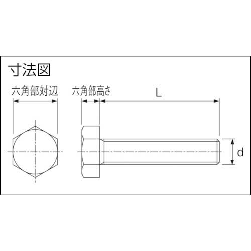 TRUSCO ポリエーテルエーテルケトン(PEEK)六角ボルト M4X12 50本入