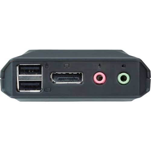 ATEN KVMスイッチ 2ポート/USB/DisplayPort/ケーブル型(ワイヤードリモコン付) CS22DP