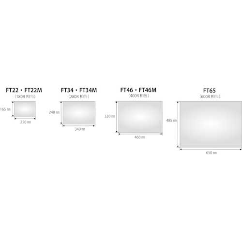 Komy/コミー FFミラー通路(左右用) 340×240 FT34M-