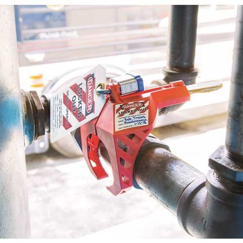 PANDUIT ボールバルブロックアウト(垂直・平行方向対応) バルブサイズφ9.5〜31.8用 PSL-1059