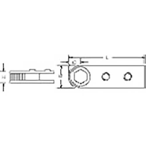 瓜生 エアラチェットレンチ 能力ボルト径１４ｍｍ 対辺寸法２２ｍｍ